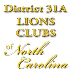 District 31A Lions Club of North Carolina