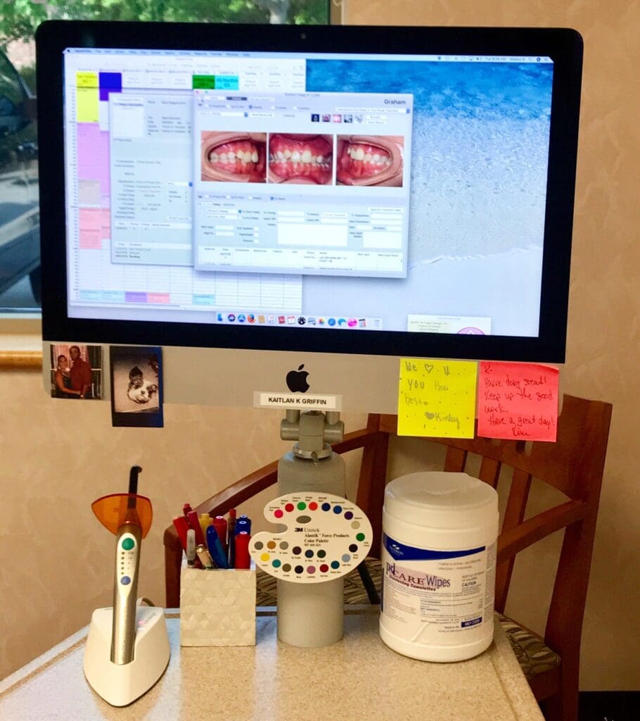 Patient scan using the iTero element