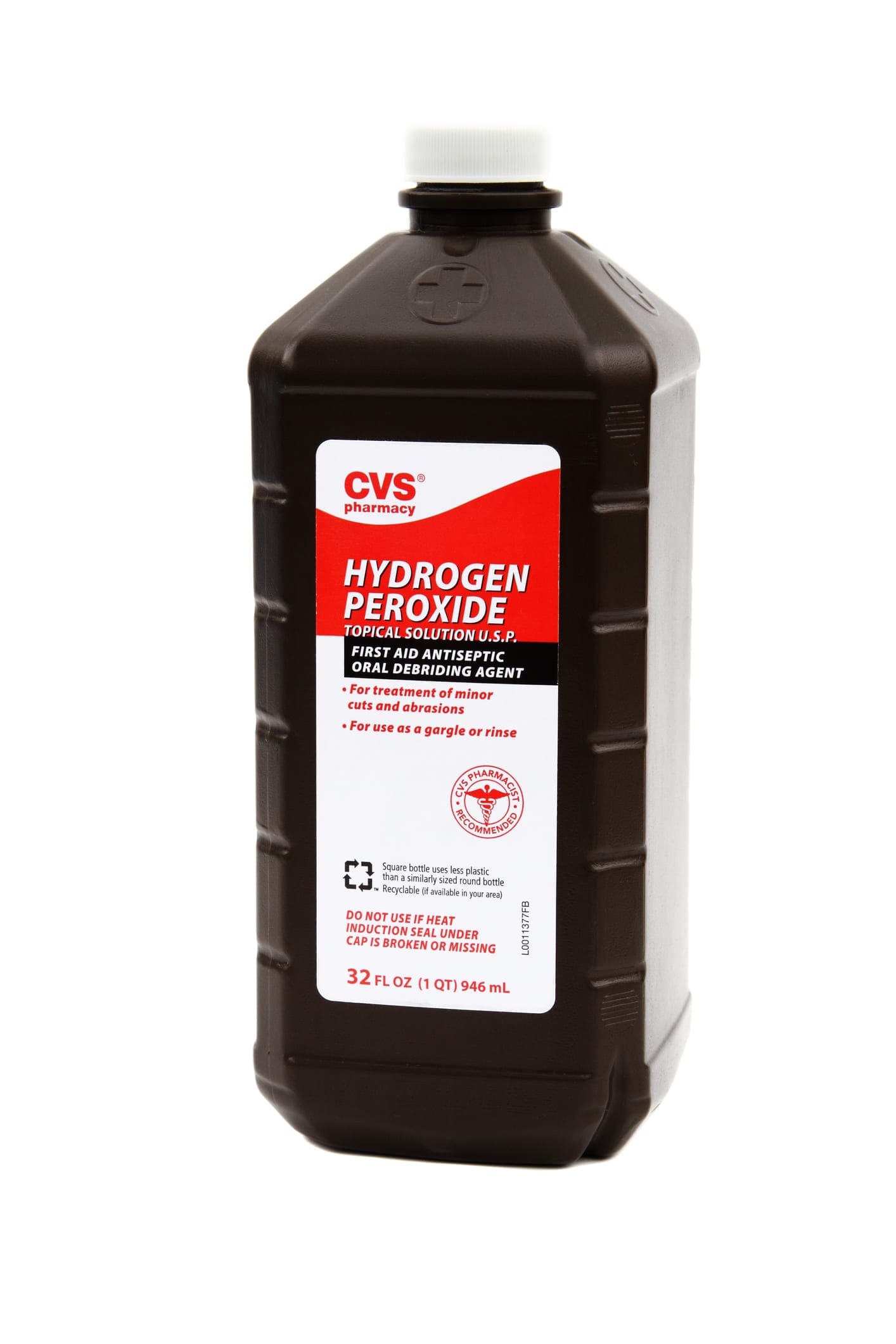 CVS Pharmacy brand Hydrogen Peroxide. CVS Pharmacy brand Hydrogen Peroxide.